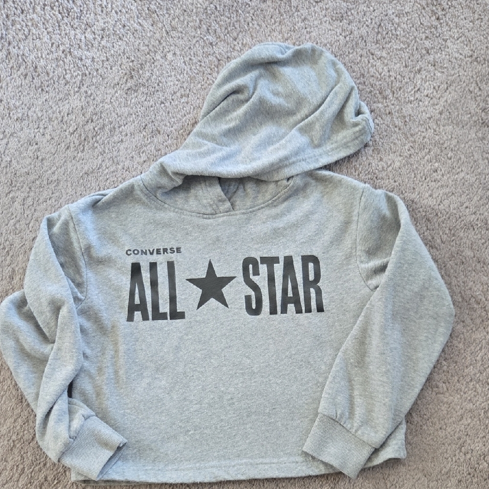 Converse Grey All Star Pullover Hoodie